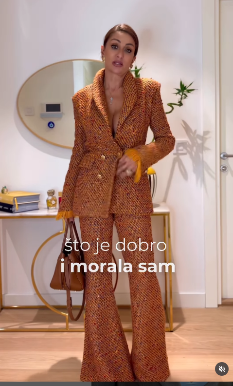 FOTO:  SUZANA PERIĆ/INSTAGRAM/SCREENSHOT