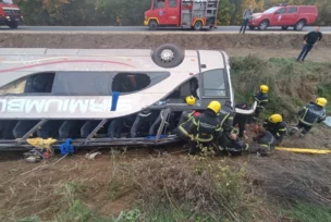 prevrtanje autobusa 