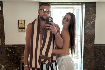 Bogdana u bikiniju, Veljko nosi peškir oko vrata: Ražnatovići OTPUTOVALI NA KIPAR, pokazali kako uživaju na odmoru
