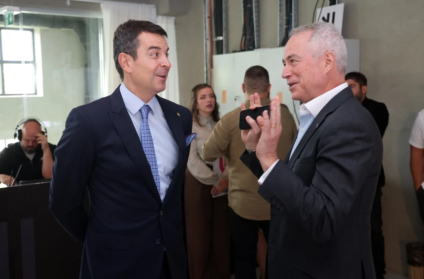 Ringier AI predavanja, Darko Popović, CEO (Banka Intesa) i Răzvan Munteanu (CEO AIK Group)