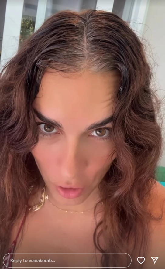 FOTO:  INSTAGRAM/IVANAKORAB/SCREENSHOT