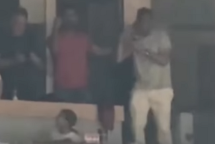 (VIDEO) Zvezda savladala Žalgiris: Meč pratio i Đoković, a pogledajte kako je najbolji srpski teniser proslavio POBJEDU CRVENO-BIJELIH