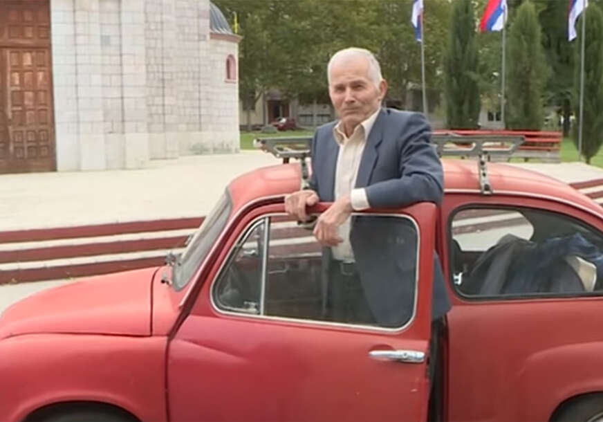 luka banđur vozi fiću 44 godine 