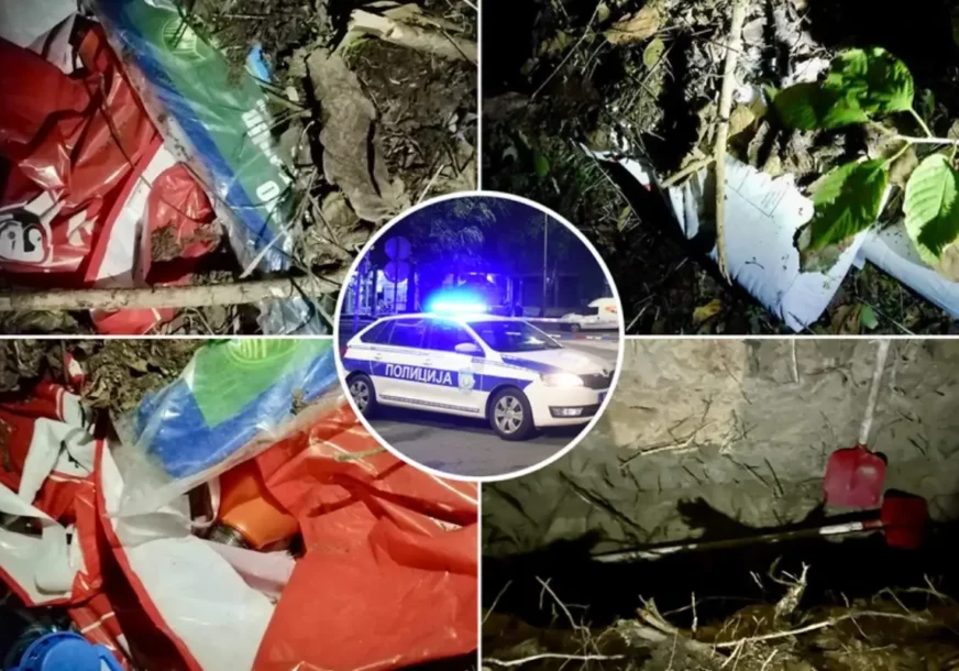 (FOTO) KOPALI RAKU ZA ŽRTVU Policija uhapsila kriminalce sa 50 kilograma kreča i 24 litre sone kiseline za UNIŠTAVANJE TIJELA