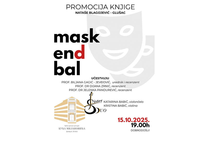 promocija knjige mask end bal 