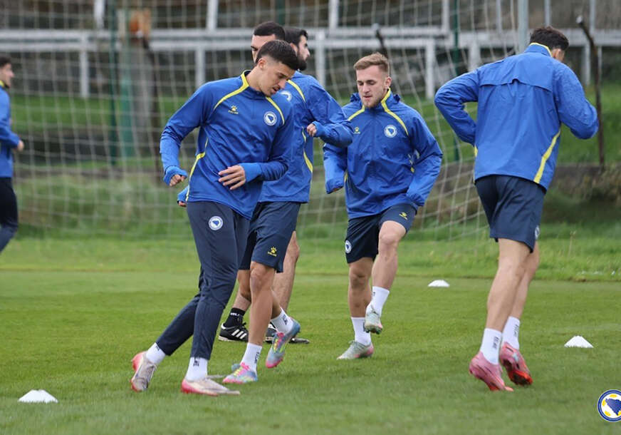 trening fudbalske reprezentacije BiH