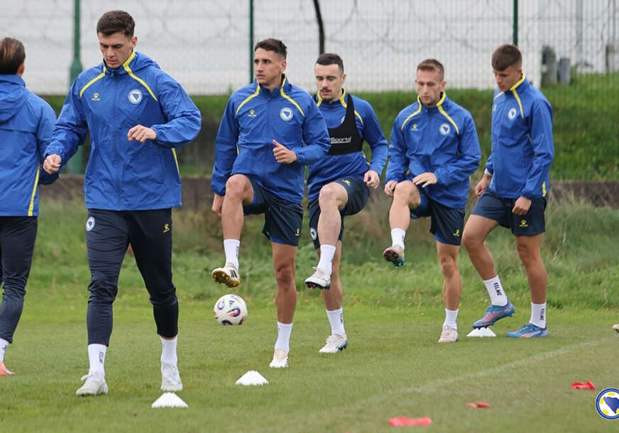 trening fudbalske reprezentacije BiH