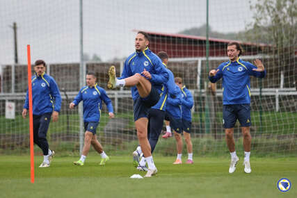 trening fudbalske reprezentacije BiH