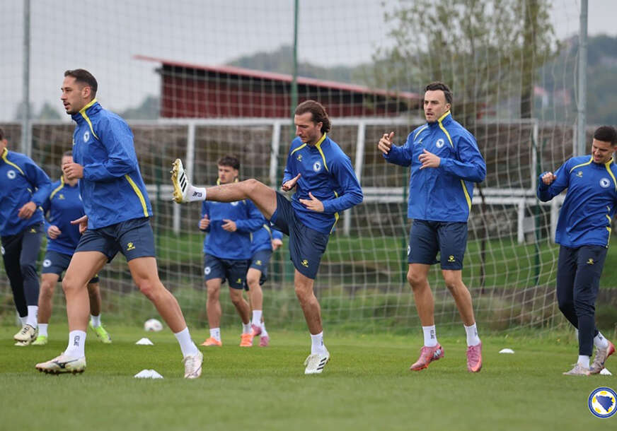 trening fudbalske reprezentacije BiH