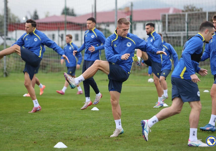 trening fudbalske reprezentacije BiH