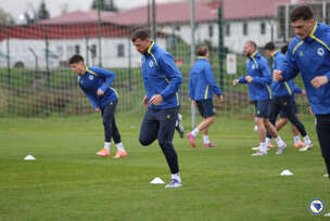 trening fudbalske reprezentacije BiH