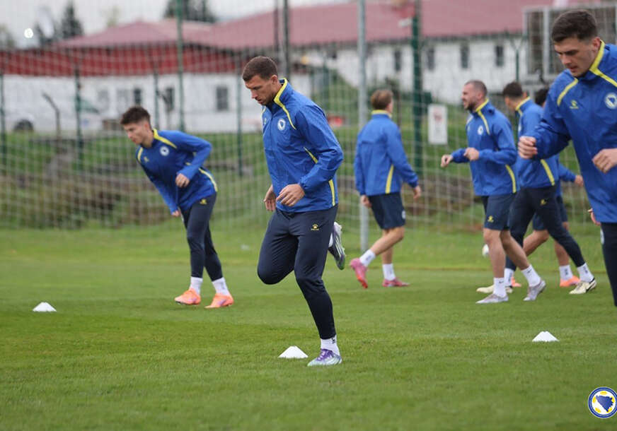 trening fudbalske reprezentacije BiH
