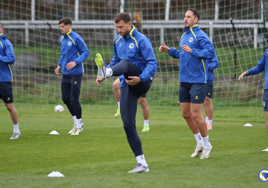 trening fudbalske reprezentacije BiH