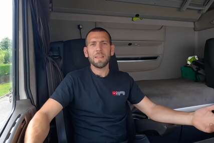 (VIDEO) "Ovo je odlično, razmišljam o promjeni karijere" Vozač kamiona izvadio platni list i pokazao KOLIKO ZARAĐUJE