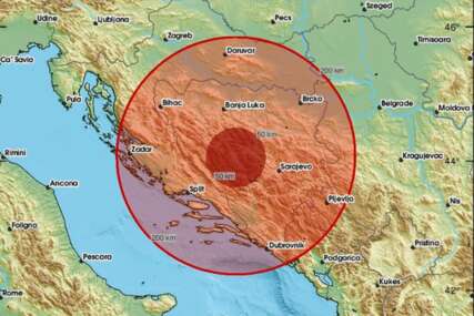 Zemljotres kod Sarajeva, epicentar blizu Pala