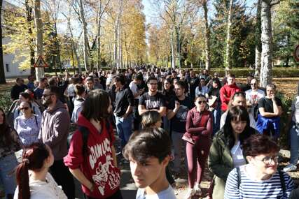 Protestu u Kampusu u Banjaluci