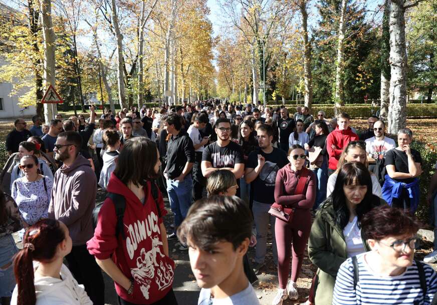Protestu u Kampusu u Banjaluci