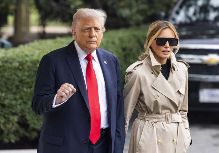 Donald Tramp i Melanija Tramp