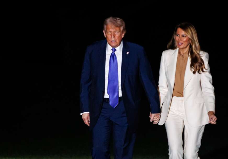 Donald Tramp i Melanija Tramp