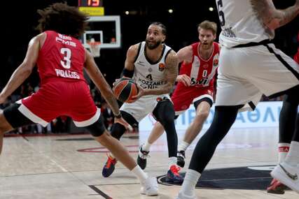 Crno-bijeli prosuli pobjedu: Partizan poražen od Olimpijakosa u Pireju