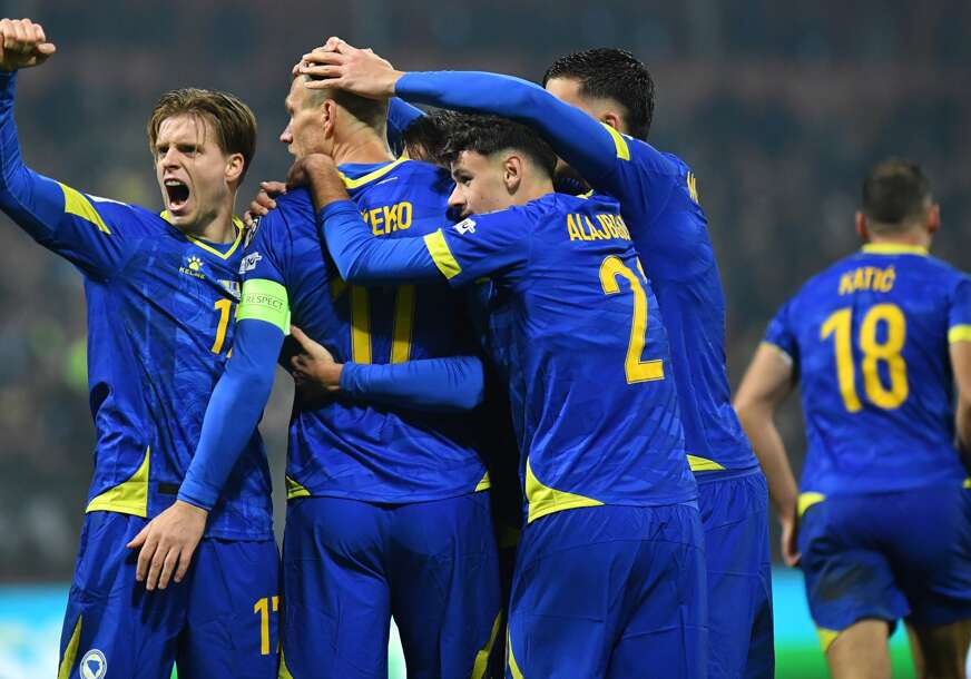 slavlje fudbalera BiH