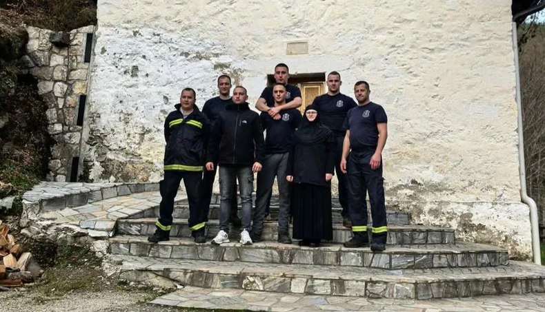 vatrogasci pomogli monahinjama u manastiru kovilje