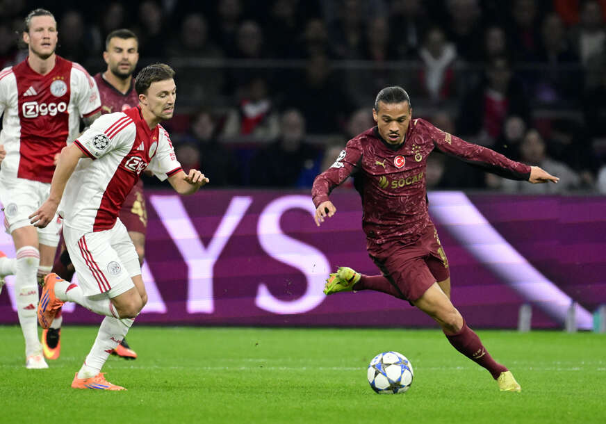 detalj sa utakmice Ajaks - Galatasaraj