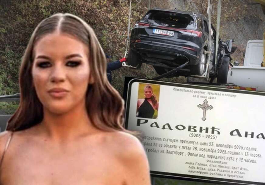 (FOTO) Intervenisala Hitna pomoć: Sahranjena Ana Radović (20), OCU STRADALE DJEVOJKE POZLILO nekoliko puta