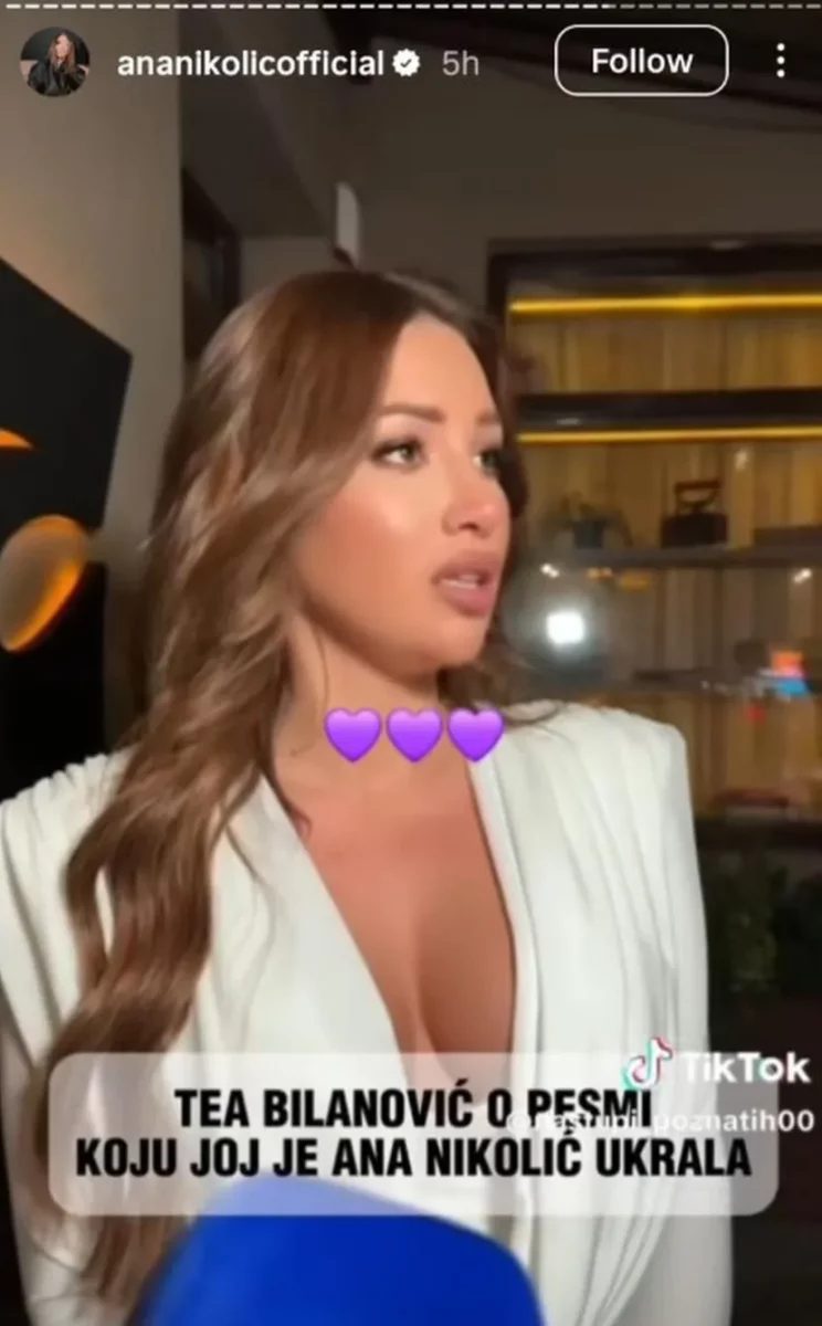 FOTO: ANANIKOLICOFFICIA/ISNTAGRAM/SCREENSHOT