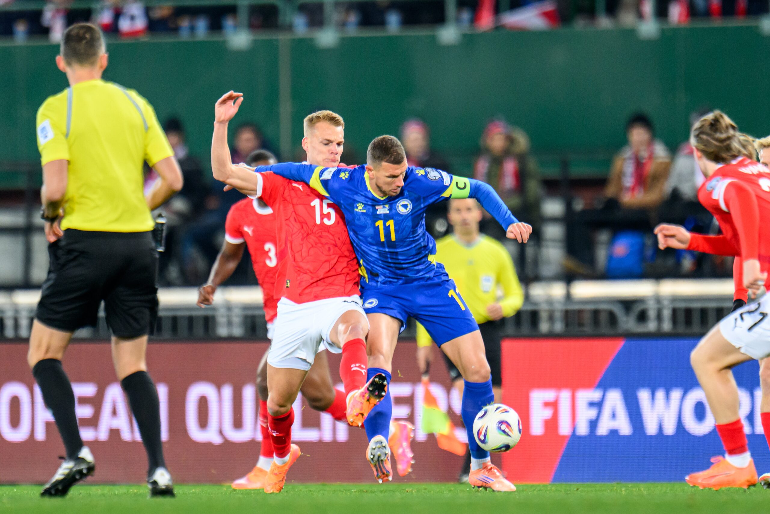 (FOTO, VIDEO) BiH bez direktnog plasmana na SP: Igrali neriješeno s Austrijom, Zmajevi uzdignuta čela napuštaju Beč