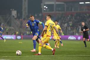 detalj iz meča BiH - Rumunija