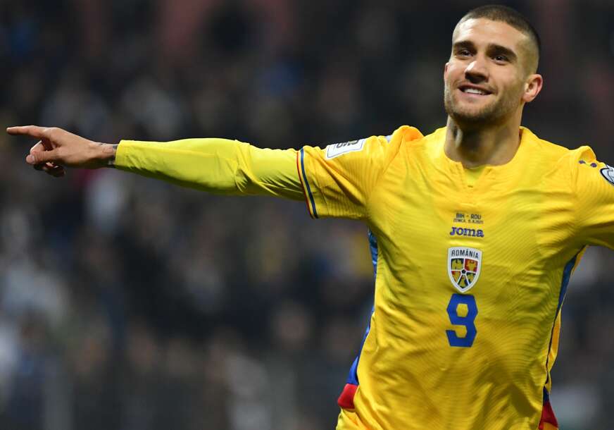 Danijel Birlidža proslavlja gol