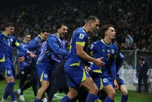 slavlje fudbalera BiH