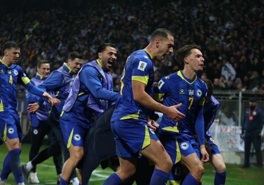 slavlje fudbalera BiH