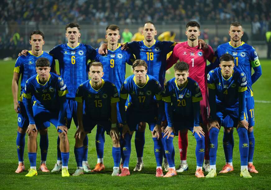 početni sastav BiH u meču s Rumunijom