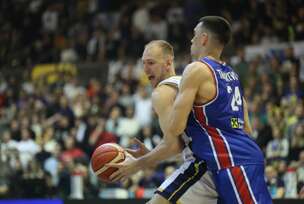 detalj sa košarkaškog meča BiH - Srbija