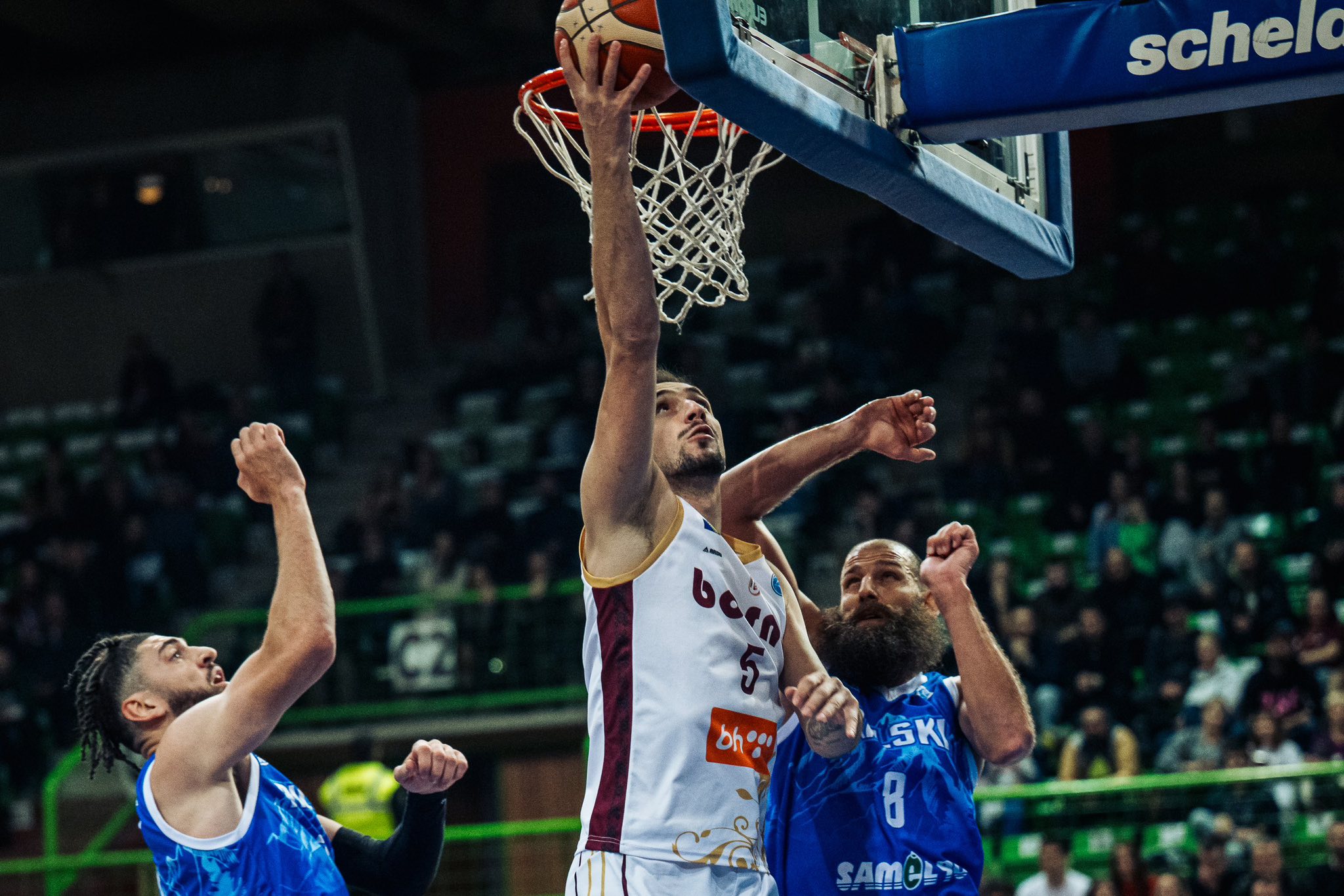 Plasirali se u Top-16 FIBA Evropskog kupa: Košarkaši Bosne ubjedljivo pobijedili Rilski Sportist
