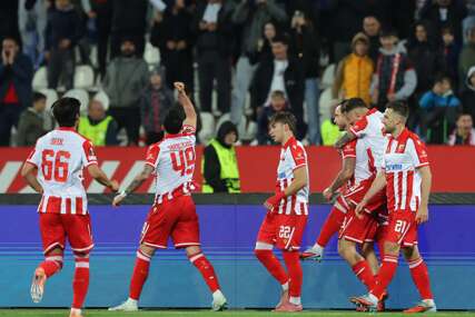 slavlje fudbalera Crvene zvezde