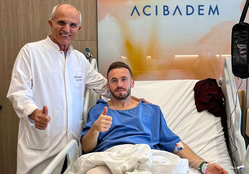 Edin Višća nakon operacije