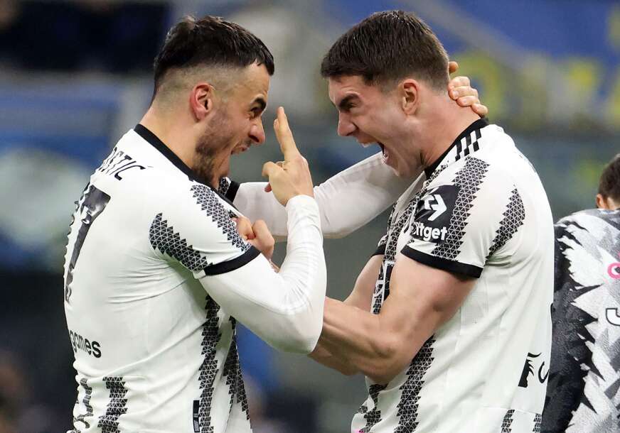Filip Kostić i Dušan Vlahović