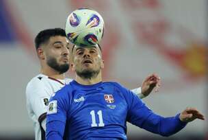 Filip Kostić u meču s Albanijom
