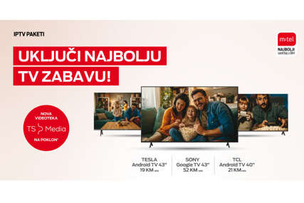 Najbolja zabava je uz m:tel TV pakete