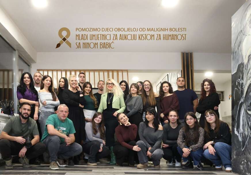"Kistom za humanost" za djecu iz RODITELJSKE KUĆE "ISKRA": Akcija "EuroBlica" i Srpskainfo spaja umjetnost i dobrotu ZA MALE BORCE