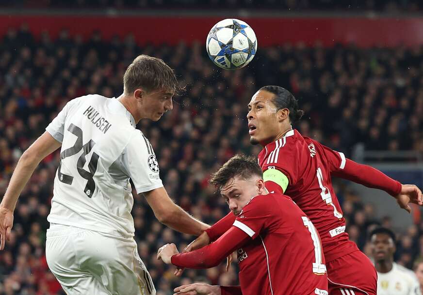 detalj sa meča Liverpul - Real Madrid