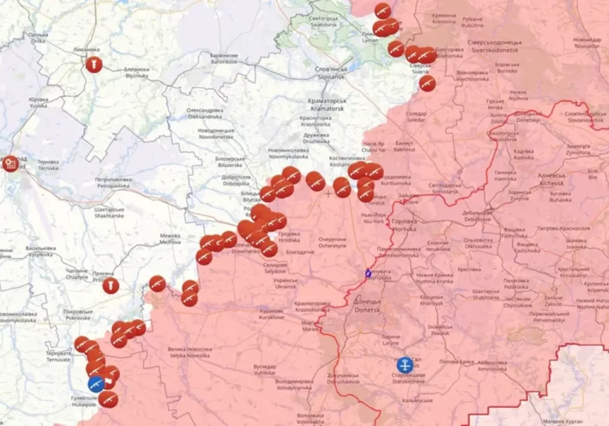 FOTO: DEEPSTATEMAP/SCREENSHOT 
