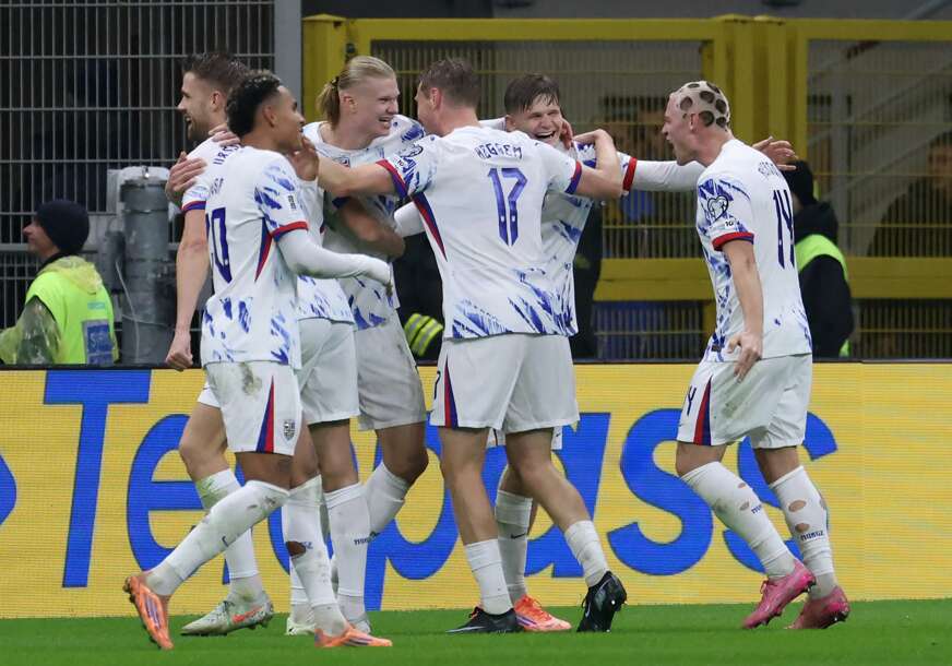 slavlje norveških fudbalera
