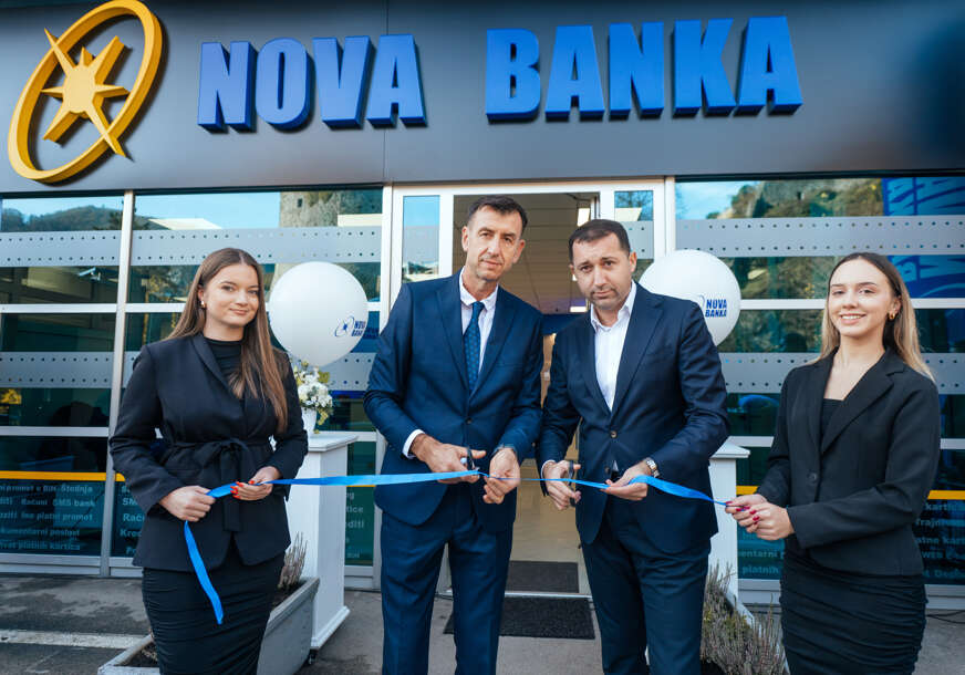 (FOTO) Nova banka otvorila Filijalu Jajce: Grad na Plivi bogatiji za savremenu bankarsku uslugu