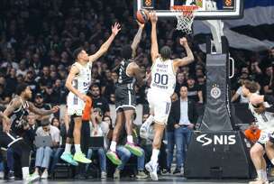 detalj sa meča Partizan - Fenerbahče