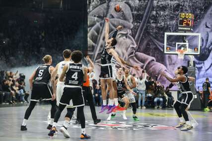 detalj sa meča Partizan - Fenerbahče