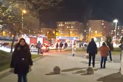 (VIDEO) Na terenu brojni vatrogasci: Požar u zagrebačkom Arena Centru